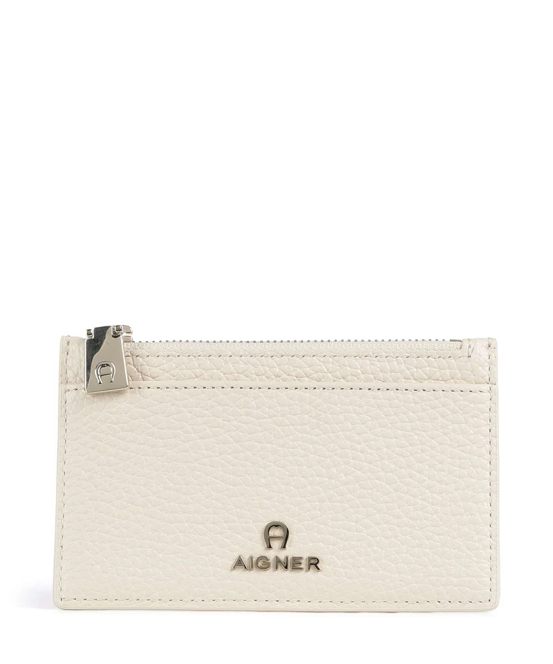 Aigner Ivy Tarjetero macadamia white