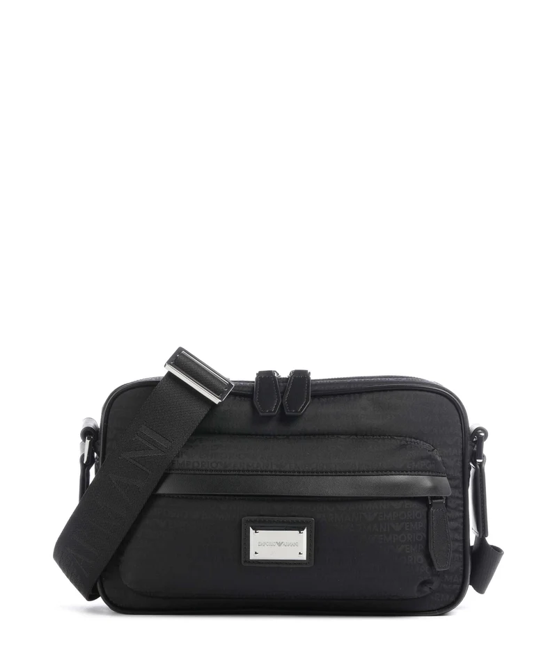 Emporio Armani Monogram Bandolera black beauty