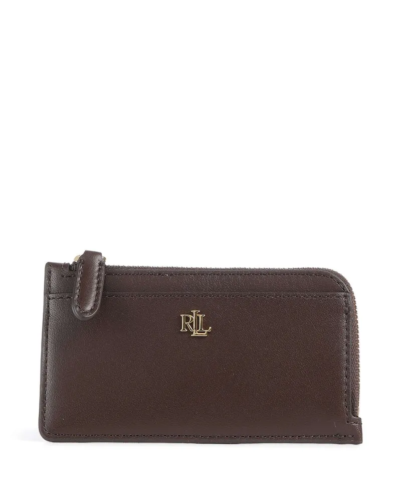 Lauren Ralph Lauren Tarjetero chestnut brown