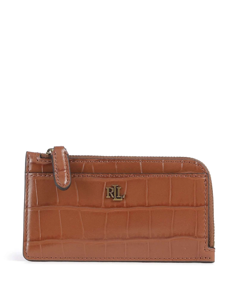 Lauren Ralph Lauren Small Tarjetero lauren tan