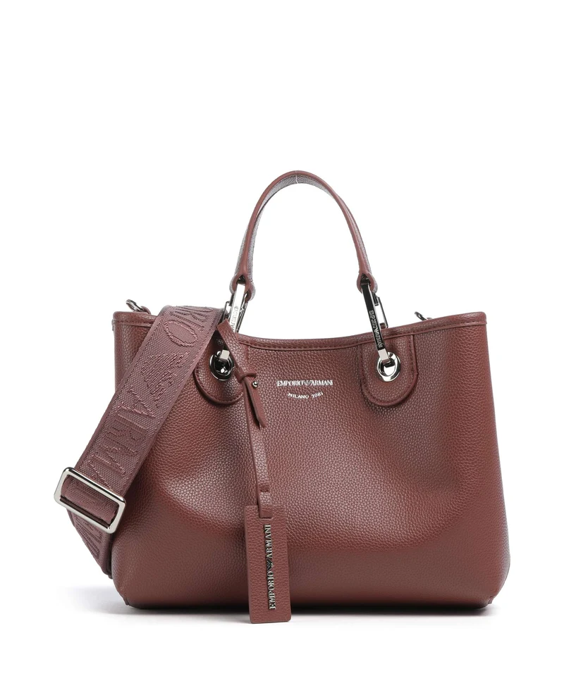Emporio Armani My EA S Bolso de mano gianduia/navy