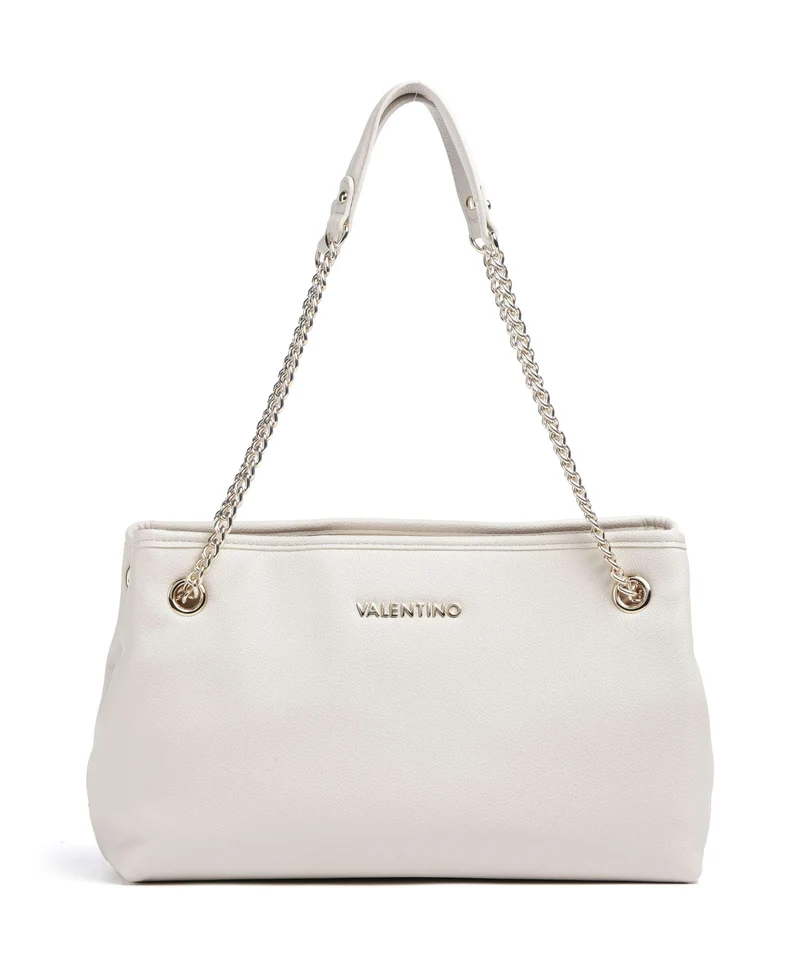 Valentino Bags Rhea Re Bolsa shopping ecru