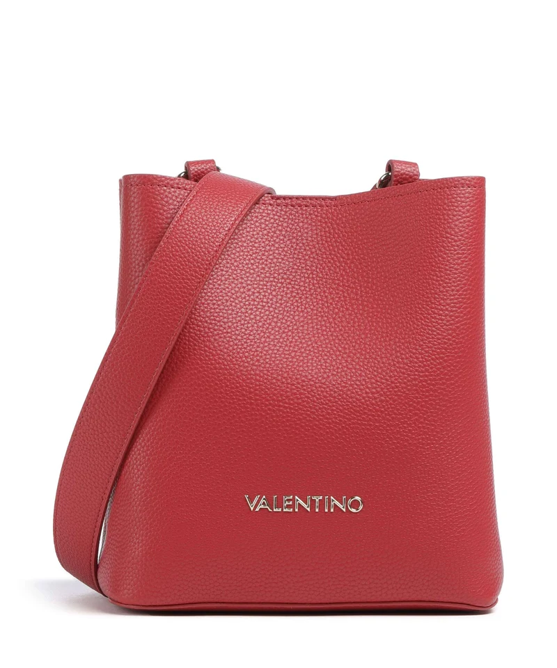 Valentino Bags Brixton Bucket bolso de mano rubino