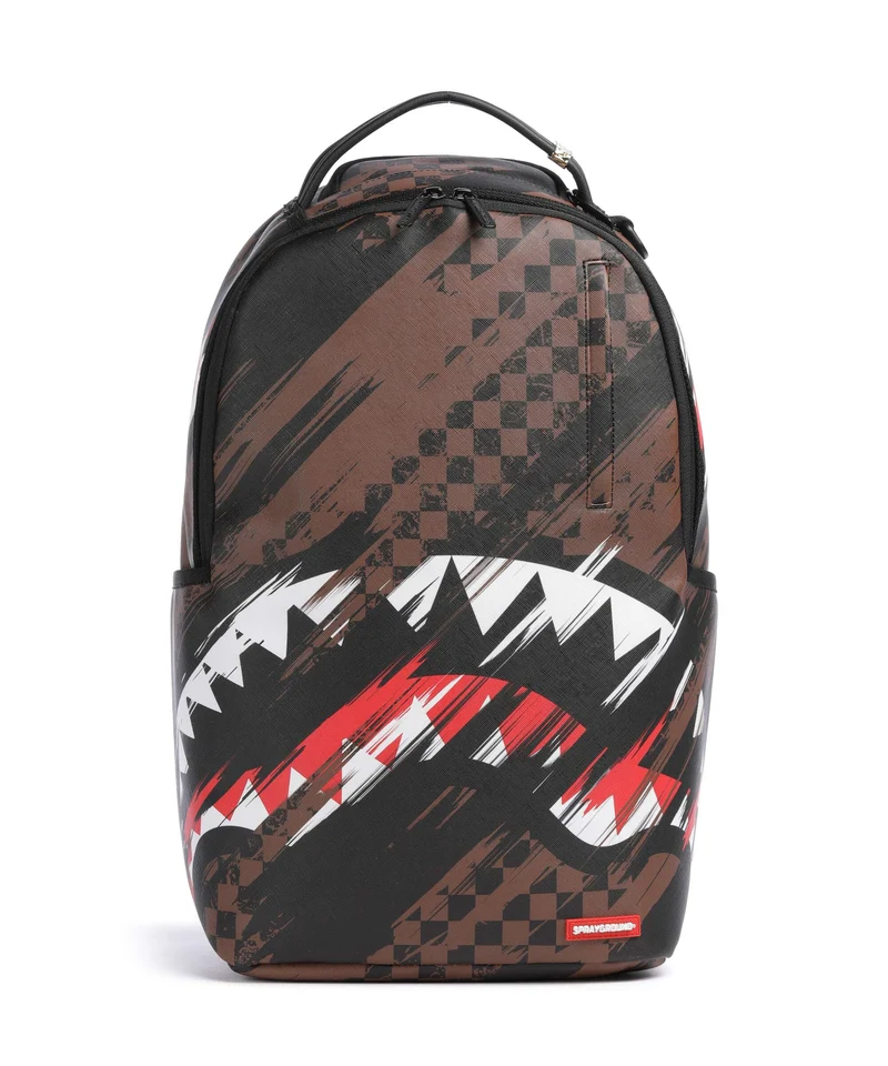 Sprayground Smeared Grunge Mochila brown