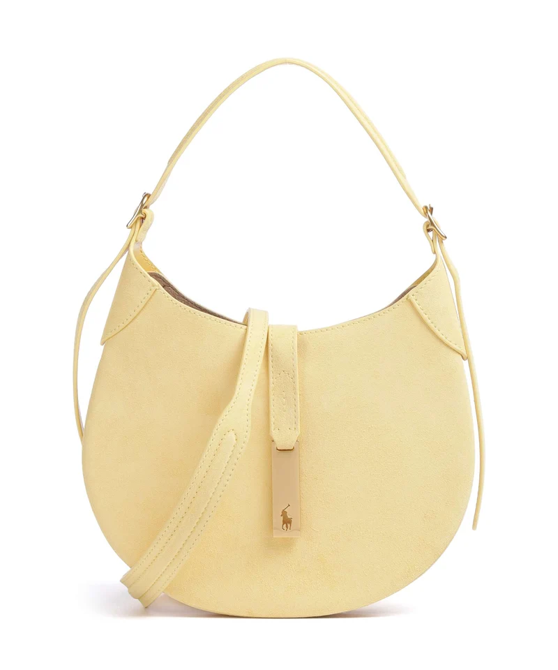 Polo Ralph Lauren ID Collection Small Bolso de hombro lemon meringue