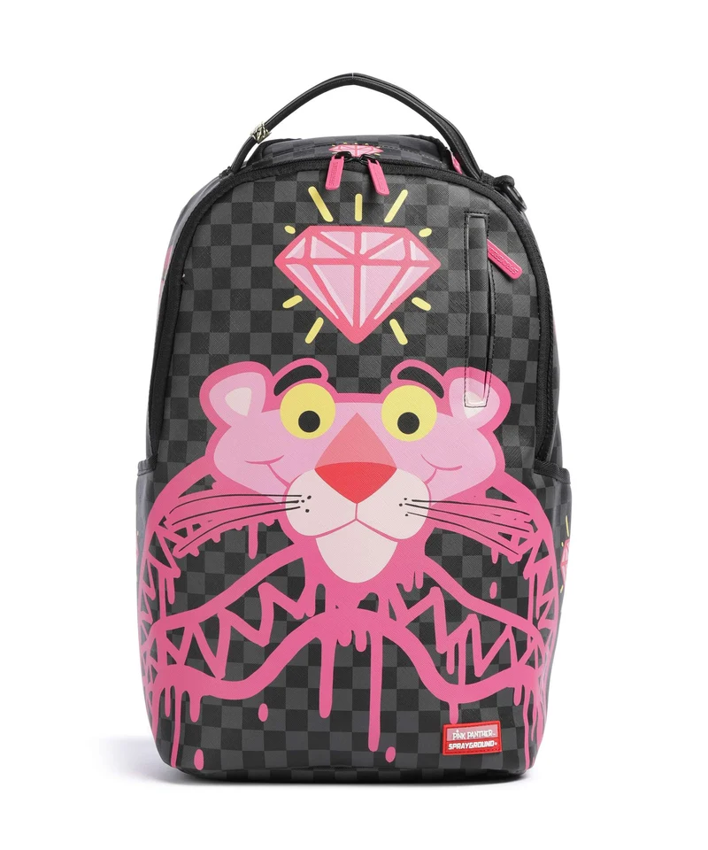 Sprayground Pink Panther Drippy Diamonds Mochila multicolour